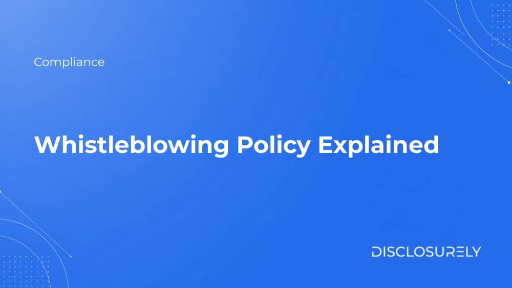 Whistleblowing Policy Explained cover